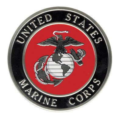 Small 7/8" Emblem Marines