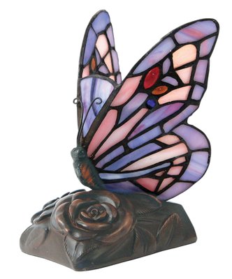 Tiffany Style Butterfly Lamp